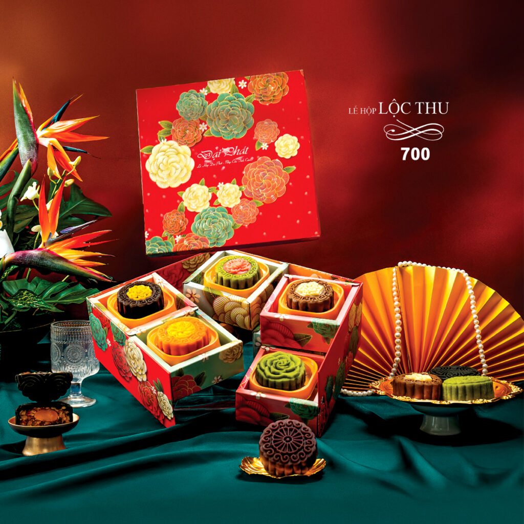 Bánh Trung Thu Đại Phát 700 - Lễ Hộp Sắc Thu