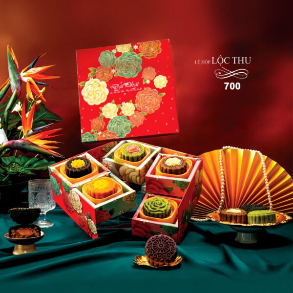 Bánh Trung Thu Đại Phát 700 - Lễ Hộp Sắc Thu