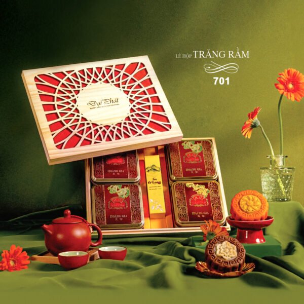 Bánh Trung Thu Đại Phát 701 - Lễ Hộp Trăng Rằm