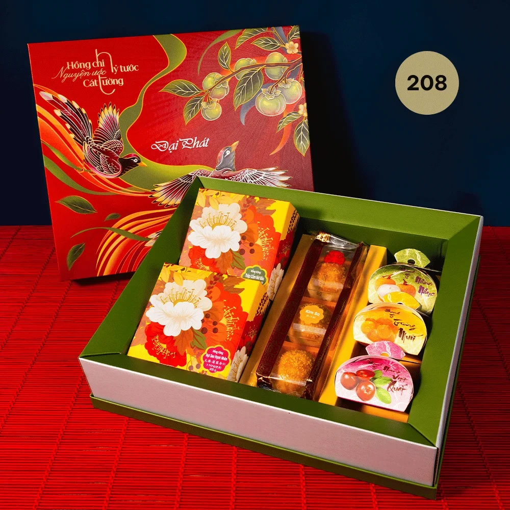 Bánh Trung Thu Đại Phát 208 - Lễ Hộp Hảo Hạng - Ảnh 2