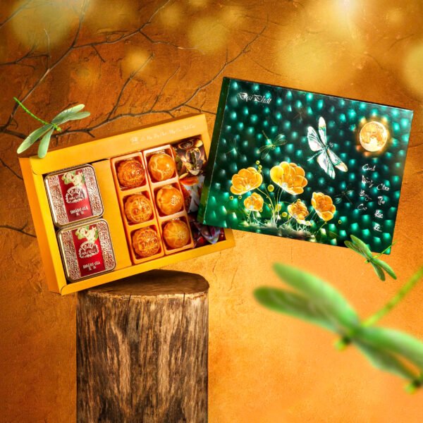 Bánh Trung Thu Đại Phát 602 - Lễ Hộp Cao Cấp