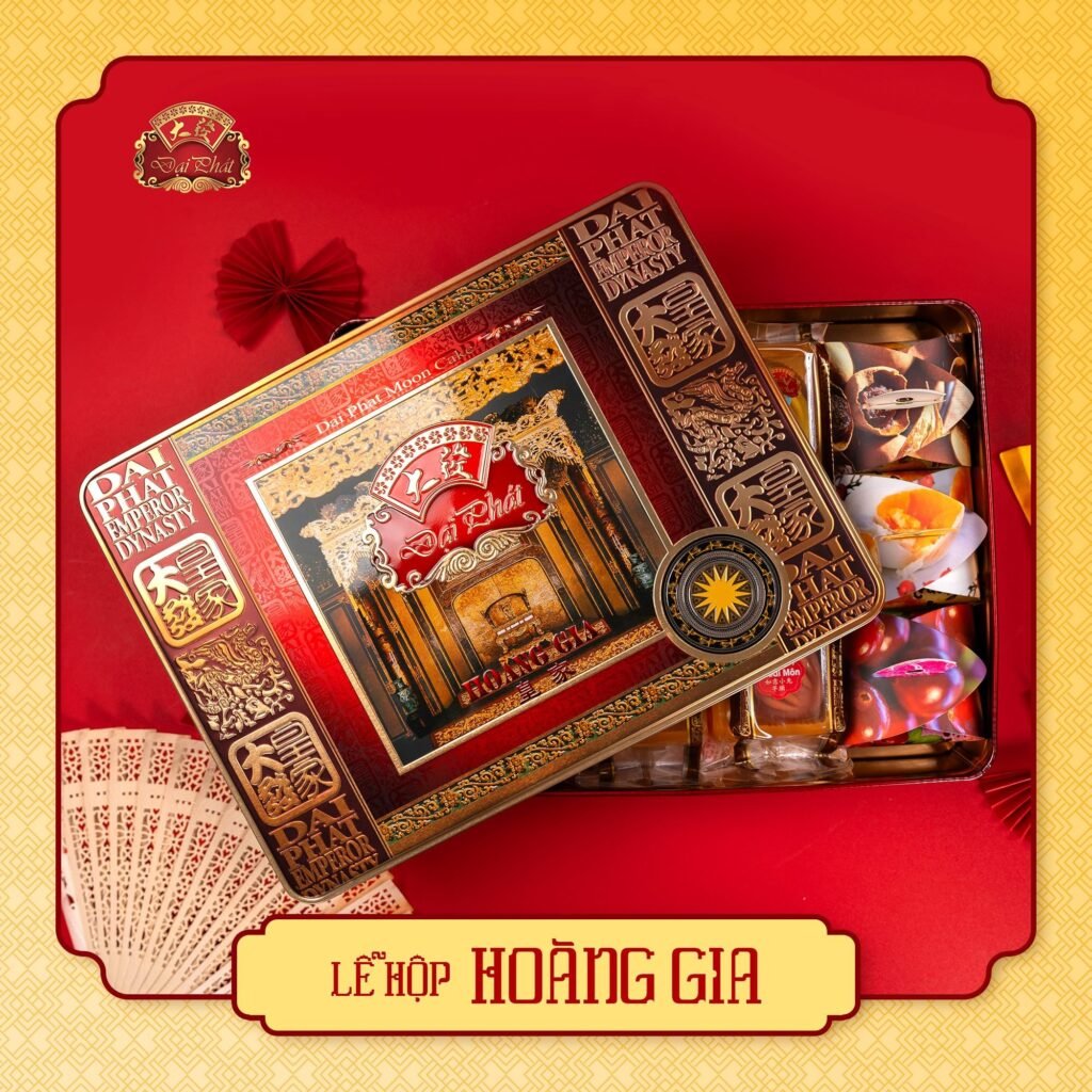 Bánh Trung Thu Đại Phát 880 - Lễ Hộp Hoàng Gia - Ảnh 2