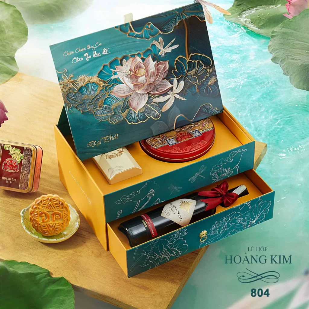 Bánh Trung Thu Đại Phát 804 - Lễ Hộp Hoàng Kim