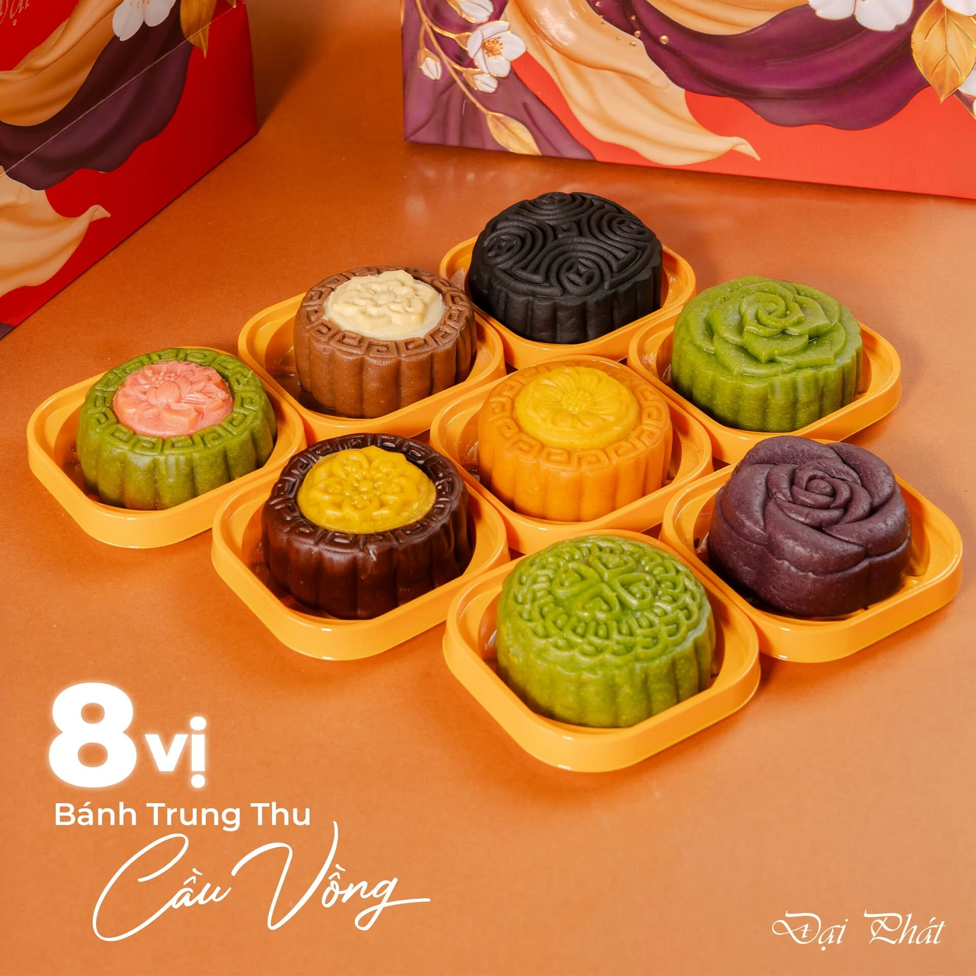 Bánh Trung Thu Đại Phát 700 - Lễ Hộp Sắc Thu - Ảnh 4