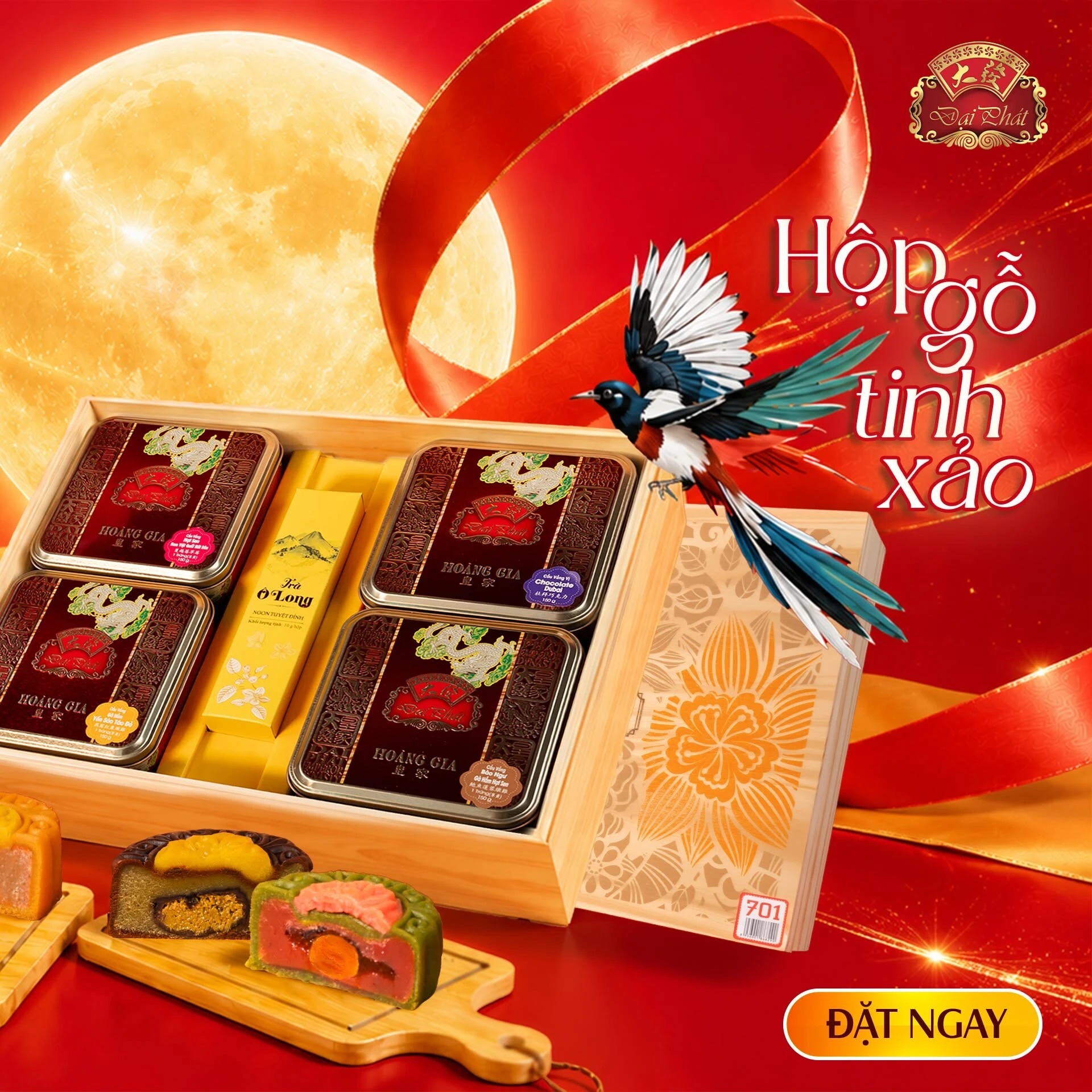 Bánh Trung Thu Đại Phát 701 - Lễ Hộp Trăng Rằm - Ảnh 3