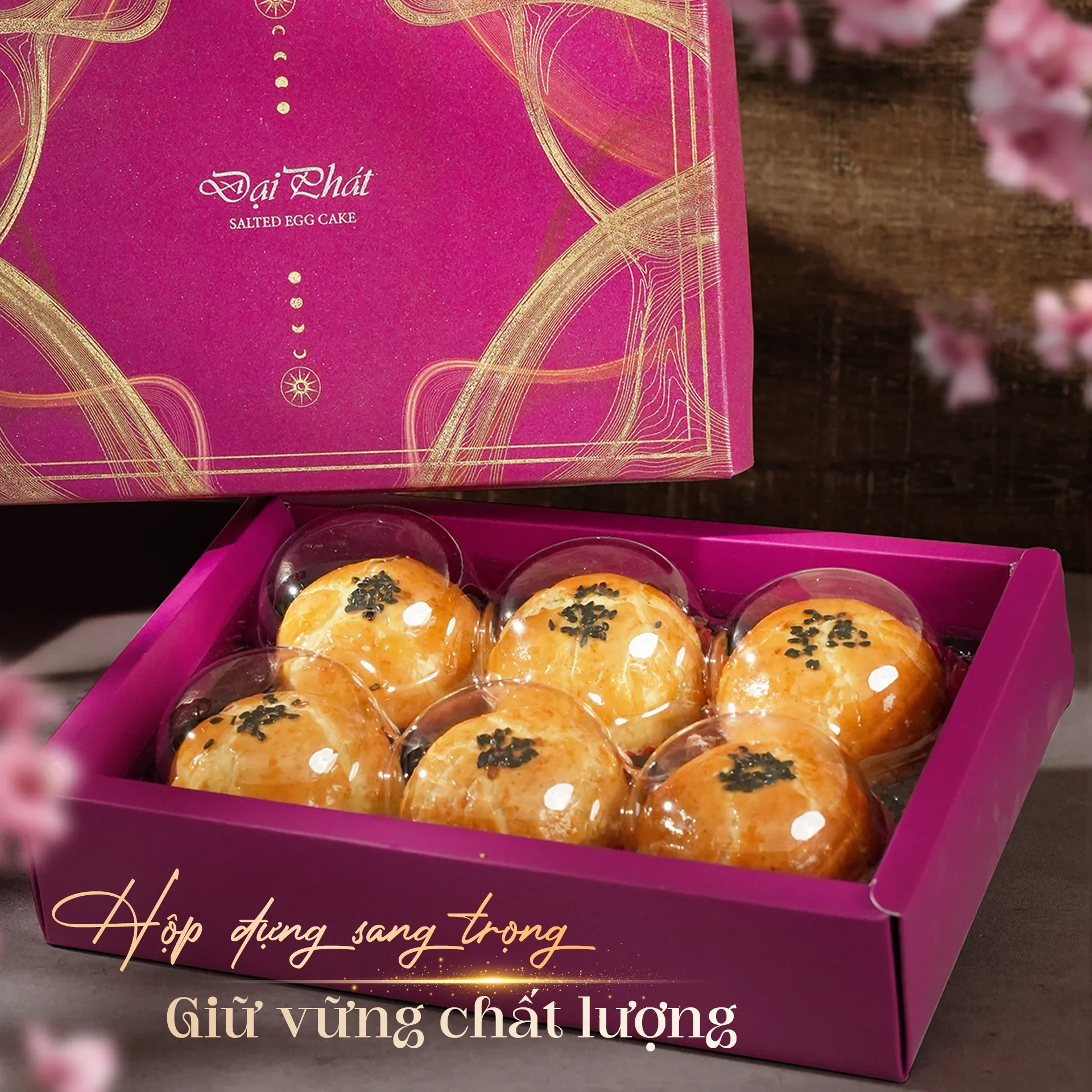 Lễ Hộp Bánh Trứng Muối Ngàn Lớp - Ảnh 3
