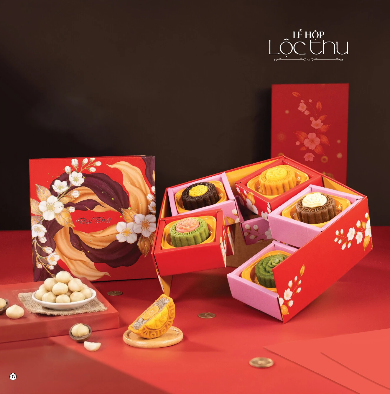 Bánh Trung Thu Đại Phát 700 - Lễ Hộp Sắc Thu